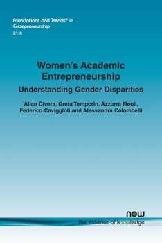 Paperback Women's Academic Entrepreneurship: Understanding Gender Disparities Book