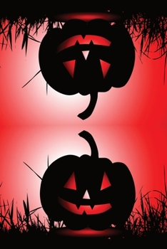 Notebook | Journal | Diary: Halloween special | Dot Grip | Sturdy Matte Softcover | 6x9 inches | 108 Pages with watermark spider