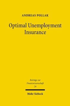 Hardcover Optimal Unemployment Insurance Book