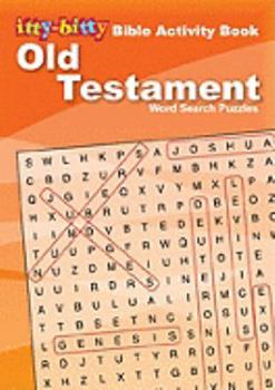 Paperback Old Testament Word Search Puzzles 6pk E5026: Ittybitty Bible Activity Book (6pk) Book