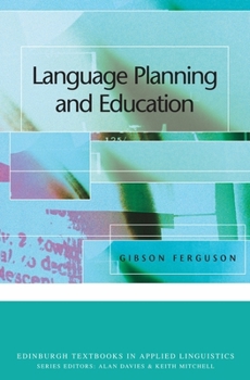 Paperback Language Planning and Education Book