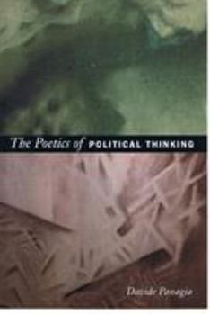 Paperback The Poetics of Political Thinking Book