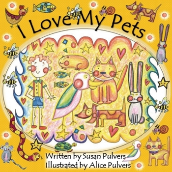 Paperback I Love My Pets Book