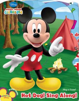 Hardcover Mickey Mouse Club House Hot Dog Sing Along Book