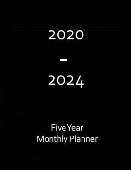 Paperback 2020-2024 Five Year Monthly Planner: Monthly Organizer And Five Year Planner Gifts - Touch Book