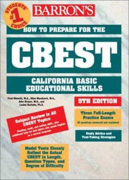 Paperback How to Prepare for the CBEST: California Basic Educational Skills Test Book