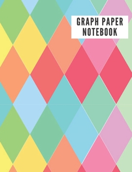 Graph Paper Notebook: 4x4 Diamonds Graph Composition Notebook