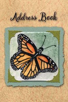 Paperback Address Book: Monarch Butterfly Book