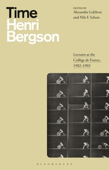 Time: Lectures at the College de France, 1902-1903
