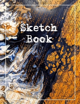 Paperback Sketch Book: Notebook for Drawing, Sketching or Doodling/120 Pages/8.5x11 inch Book