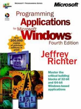 Paperback Programming Applications for Microsoft Windows [With CDROM] Book