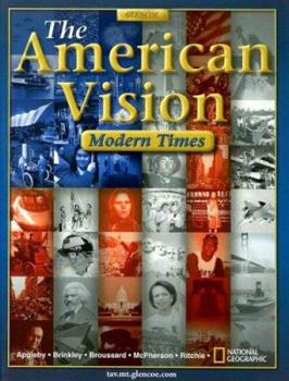 Hardcover The American Vision: Modern Times Book