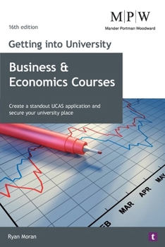 Paperback Getting into University: Business and Economics Courses Book