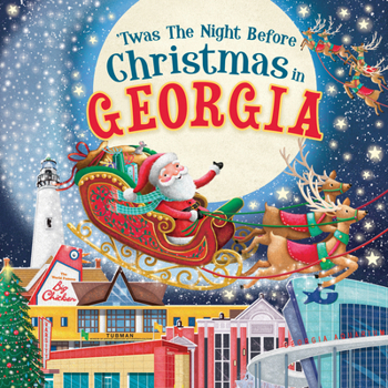 Hardcover 'Twas the Night Before Christmas in Georgia Book