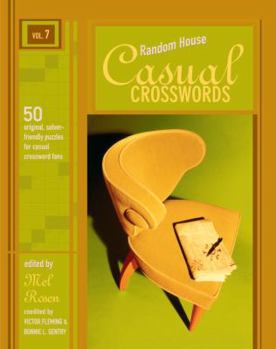 Paperback Random House Casual Crosswords, Volume 7 [Large Print] Book