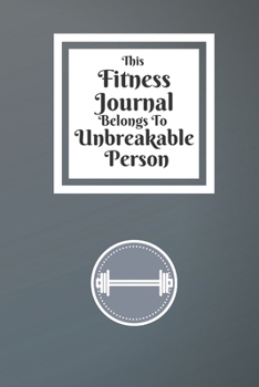 Fitness Journal: Gym Tracker Log To Track Your Health And Workout Routine And Diet Plan - Healthy Living Style - For People Who Don't Give A Shit
