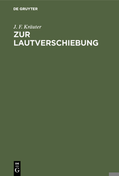 Hardcover Zur Lautverschiebung [German] Book
