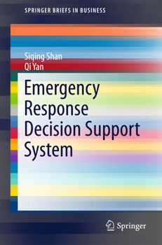 Paperback Emergency Response Decision Support System Book