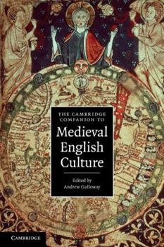 Paperback The Cambridge Companion to Medieval English Culture Book