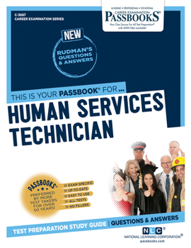 Paperback Human Services Technician (C-3687): Passbooks Study Guide Volume 3687 Book