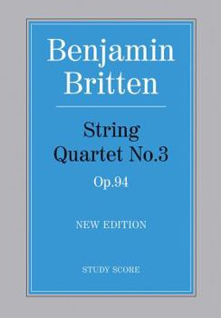 Paperback String Quartet No. 3: Study Score Book