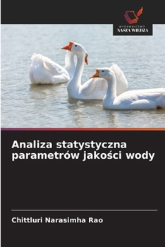 Paperback Analiza statystyczna parametrów jakości wody [Polish] Book