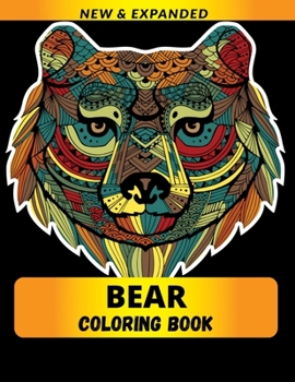Paperback Bear Coloring Book: Stress Relieving Designs for Adults Relaxation Book