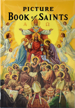 Hardcover Picture Book of Saints Book
