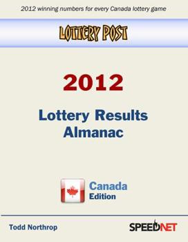 Paperback Lottery Post 2012 Lottery Results Almanac, Canada Edition Book