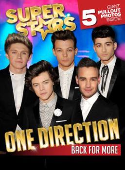 Paperback Superstars! One Direction: Back for More Book