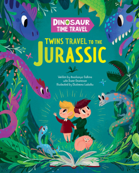 Hardcover Twins Travel to the Jurassic Book