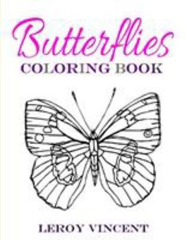 Paperback Butterflies Coloring Book