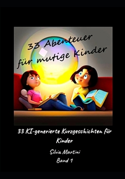 Paperback 33 Abenteuer für mutige Kinder: 33 KI-generierte Kurzgeschichten für Kinder Band 1 [German] Book