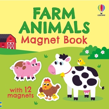 Paperback Farm Animals Magnet Book