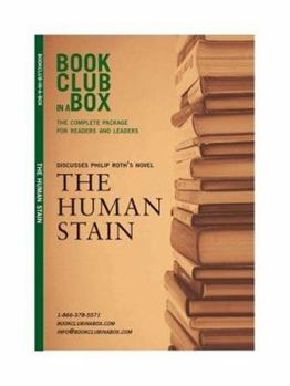 Paperback Bookclub-In-A-Box Discusses the Human Stain: A Novel by Philip Roth [With Post-It Notes and Bookmark and Booklet] Book