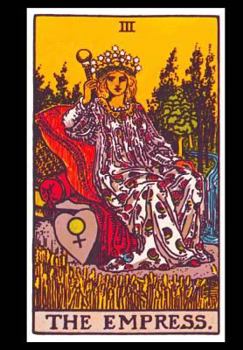 Paperback Empress Tarot Card Visionary Journal Book