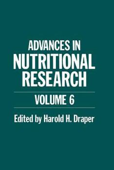 Paperback Advances in Nutritional Research Book