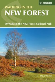 Paperback Walking In The New Forest Book