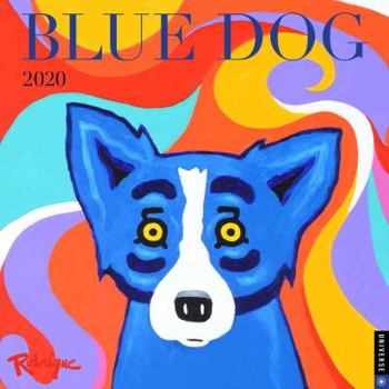 Calendar Blue Dog 2020 Wall Calendar Book