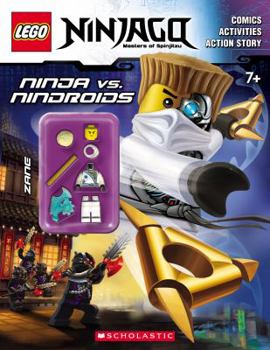 Paperback Ninja vs. Nindroid (Lego Ninjago: Activity Book with Minifigure) Book
