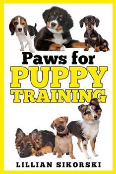 Paperback Paws for Puppy Training Book