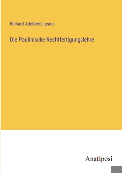 Paperback Die Paulinische Rechtfertigungslehre [German] Book