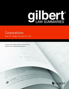 Paperback Gilbert Law Summaries on Corporations Book