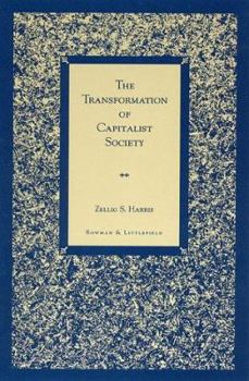 Paperback The Transformation of Capitalist Society Book