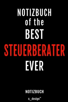 Notizbuch f�r Steuerberater: Originelle Geschenk-Idee [120 Seiten kariertes blanko Papier]