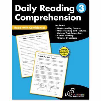 Paperback Daily Reading Comprehension Grade 3 Book