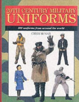 Hardcover 20th Century Military Uniforms Book
