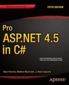 Paperback Pro ASP.NET 4.5 in C# Book