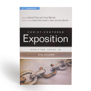 Paperback Exalting Jesus in Galatians Book