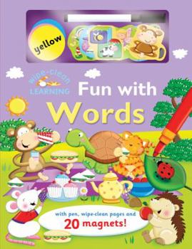 Hardcover Fun with Words [With Pens/Pencils and 20 Magnets] Book